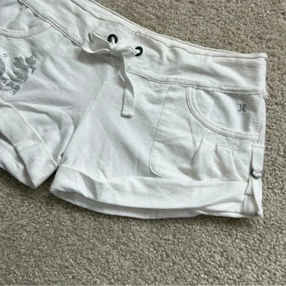 Hurley Women Shorts Size Large 3” Inseam Swim Active cotton - Picture 4 of 11